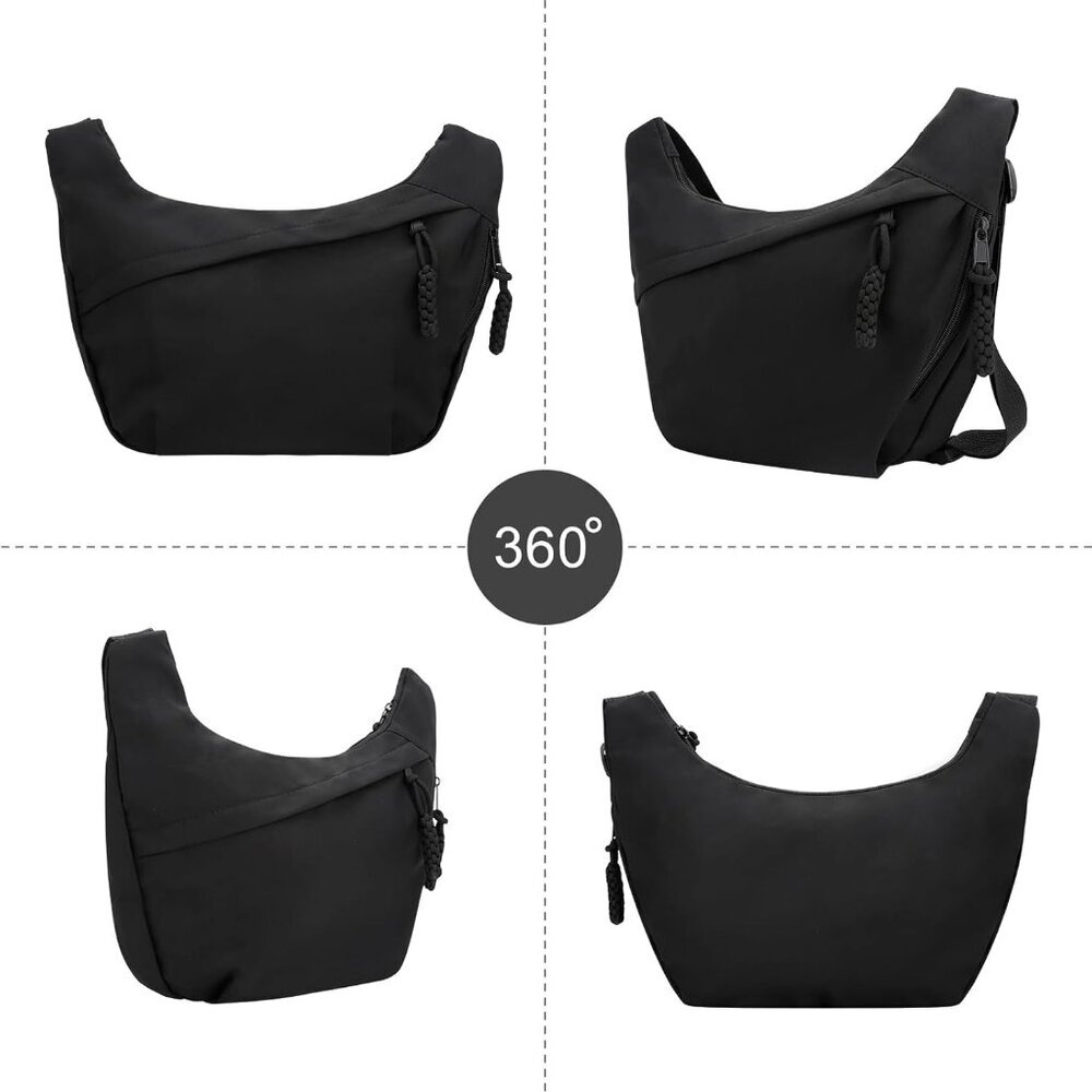 Multi-Functional Lightweight Shoulder Bag - Zippe… - image 5